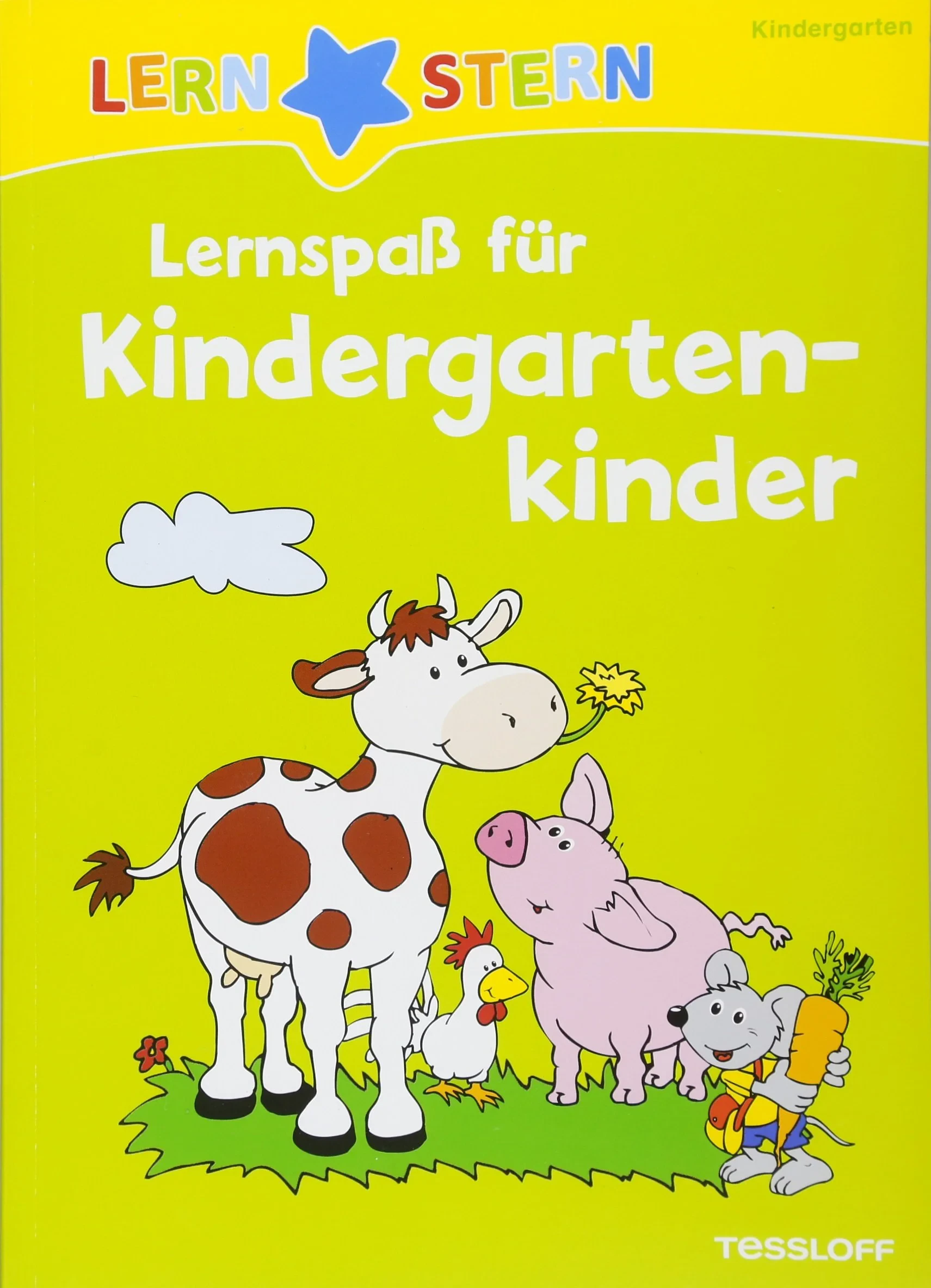Coperta cărții "Lernspa fr Kindergartenkinder: Rtseln, spielen, lernen!" de Antje Flad