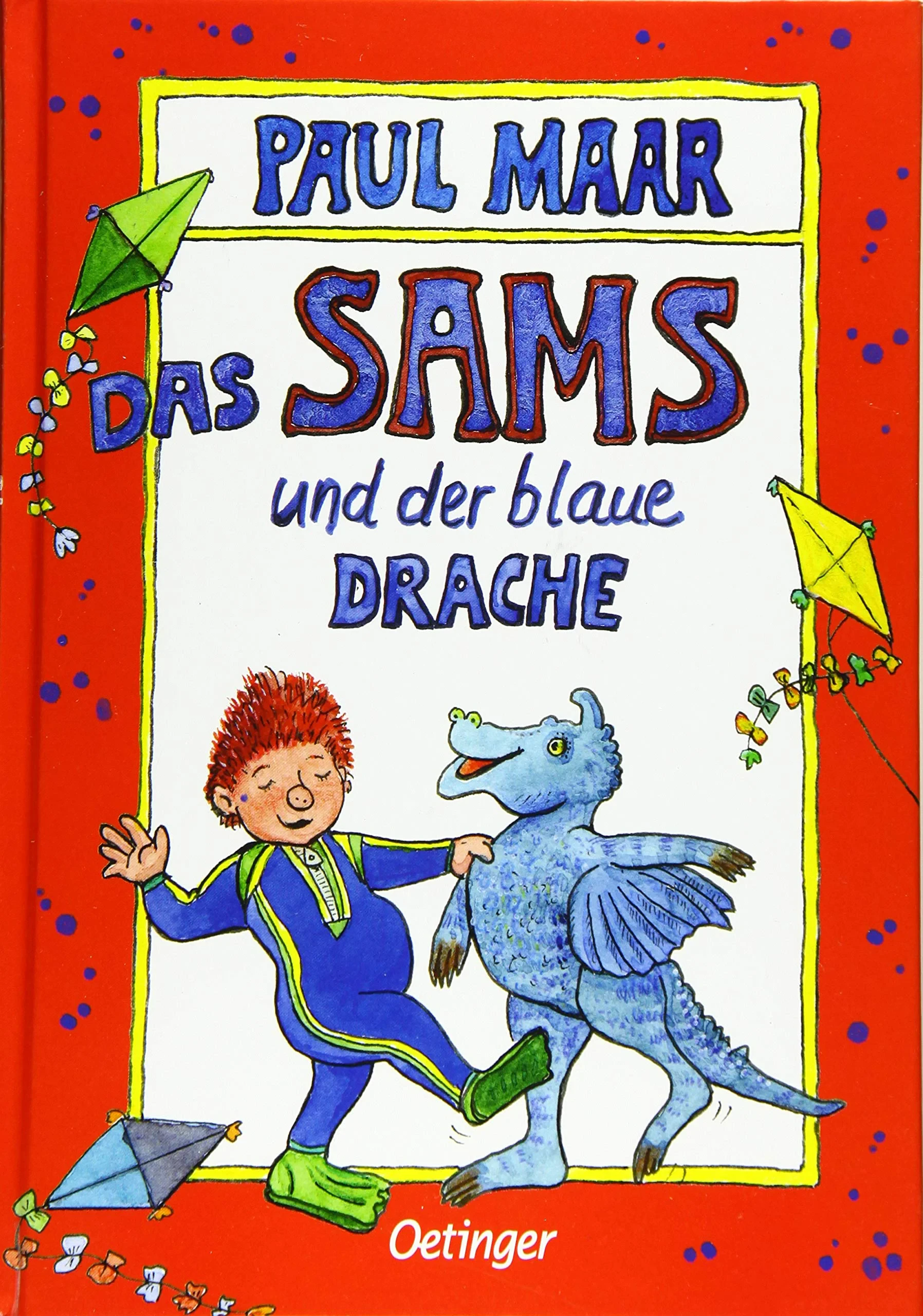 Coperta cărții "Das Sams und der blaue Drache" de Paul Maar