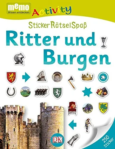 Coperta cărții "Memo Activity-Ritter und Burgen" de DK