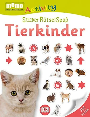 Coperta cărții "Memo Activity -Tierkinder" de DK