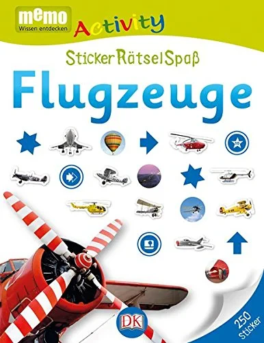 Coperta cărții "Memo Activity-Flugzeuge" de DK