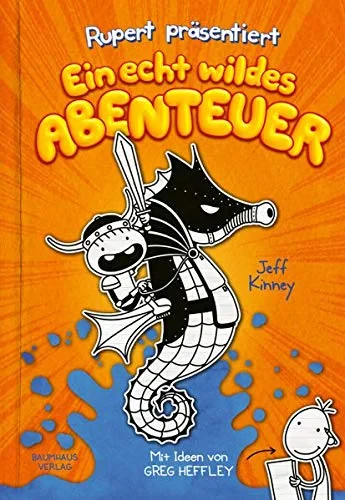 Coperta cărții "Rupert prsentiert: Ein echt wildes Abenteuer" de Jeff Kinney