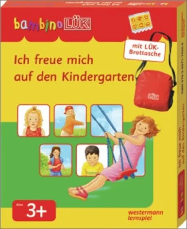 Coperta cărții "Ich freue mich auf den Kindergarten" de Westermann