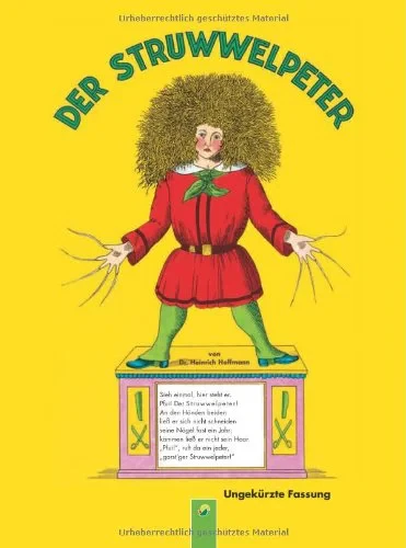 Coperta cărții "Der Struwwelpeter" de Heinrich Hoffmann