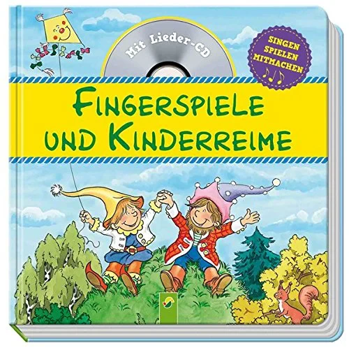 Coperta cărții "Fingerspiele und Kinderreime: Mit Audio-CD" de Igor Dolinger
