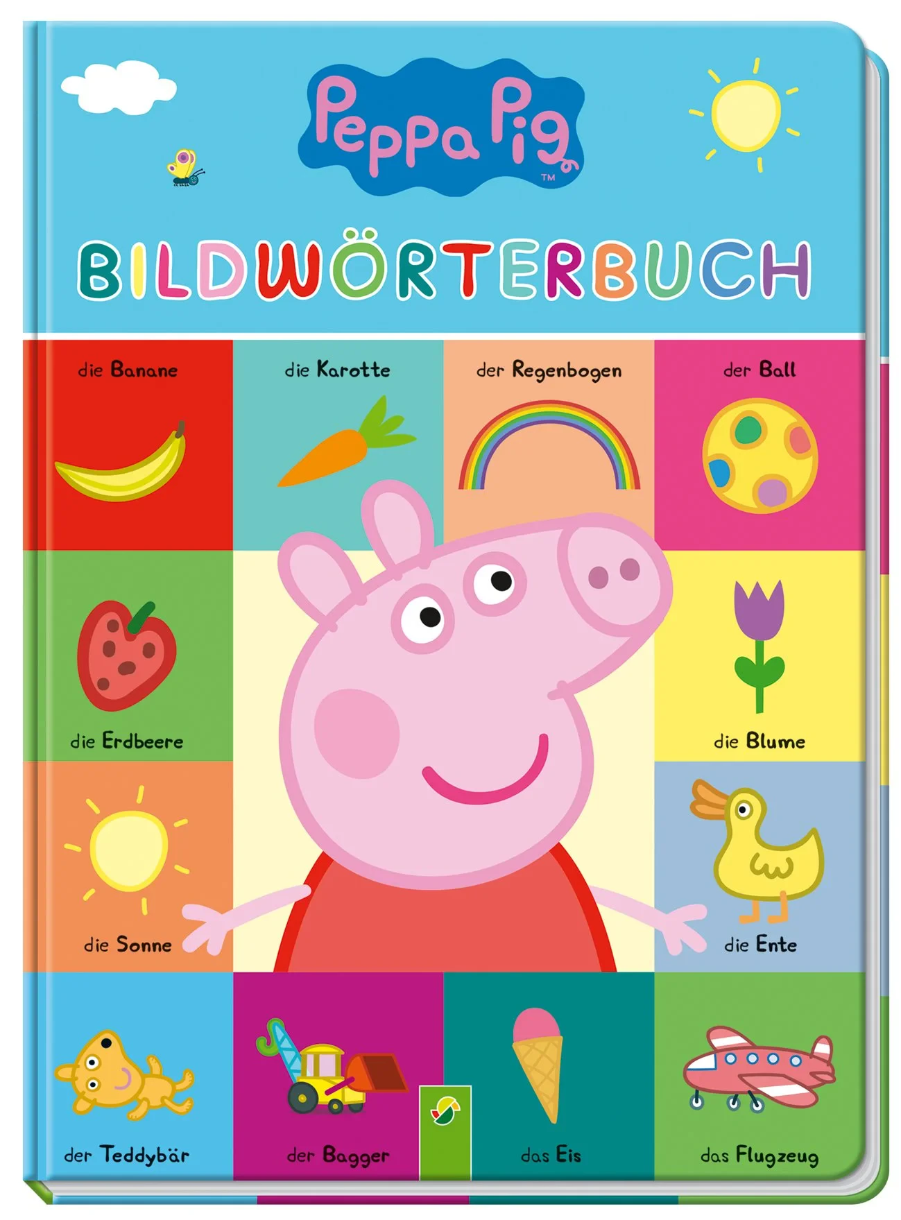 Coperta cărții "Peppa Pig Bildwörterbuch" de Schwager Und Steinlein
