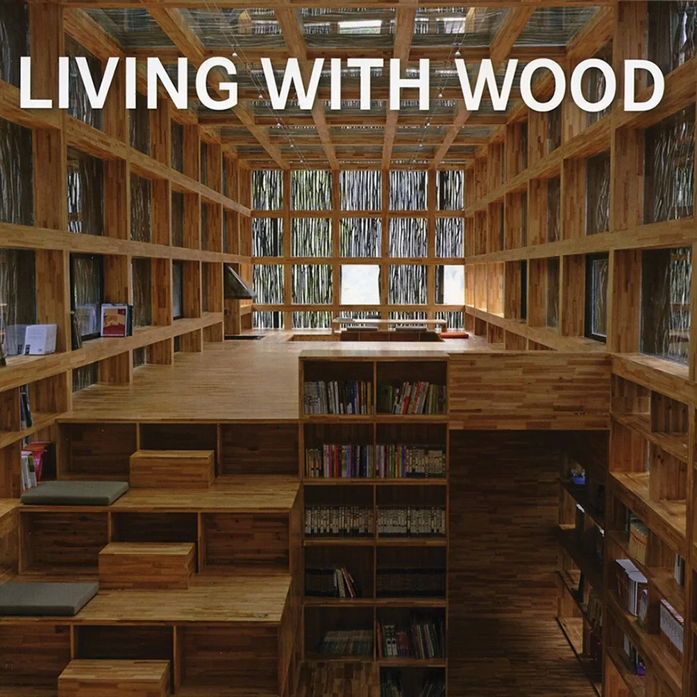 Coperta cărții "Living with Wood " de Opracowanie zbiorowe