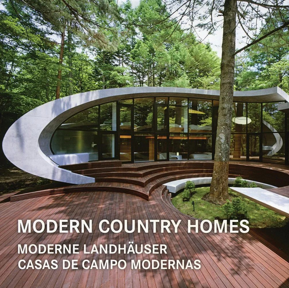 Coperta cărții "Modern Country Homes" de Praca Zbiorowa