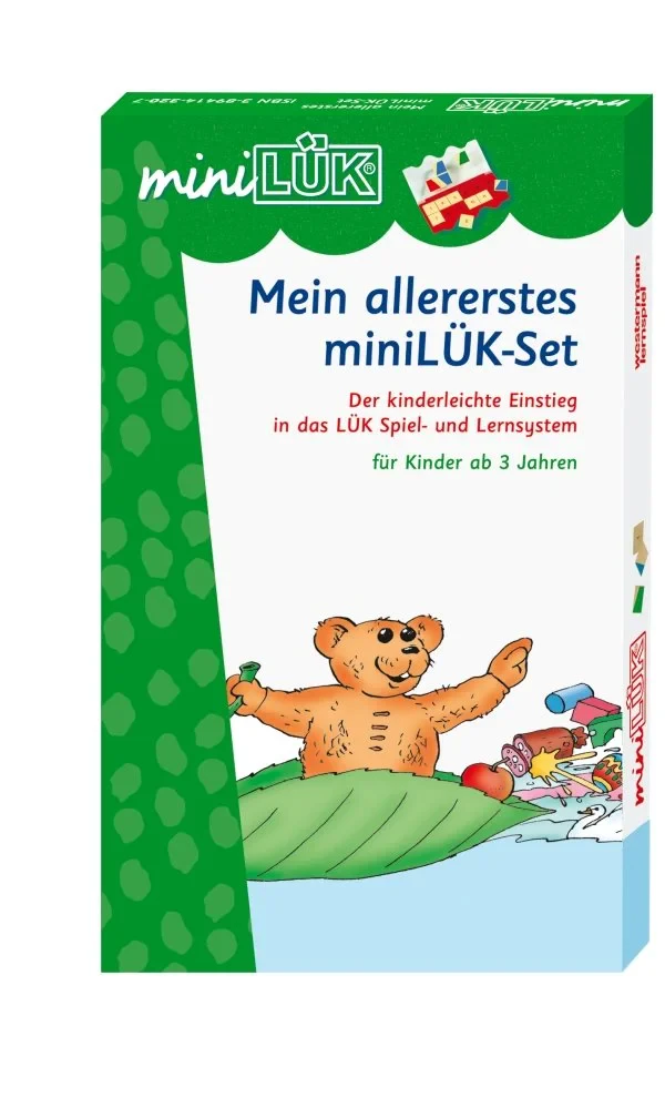 Coperta cărții "Mein allererstes miniLÜK-Set" de Heinz Vogel