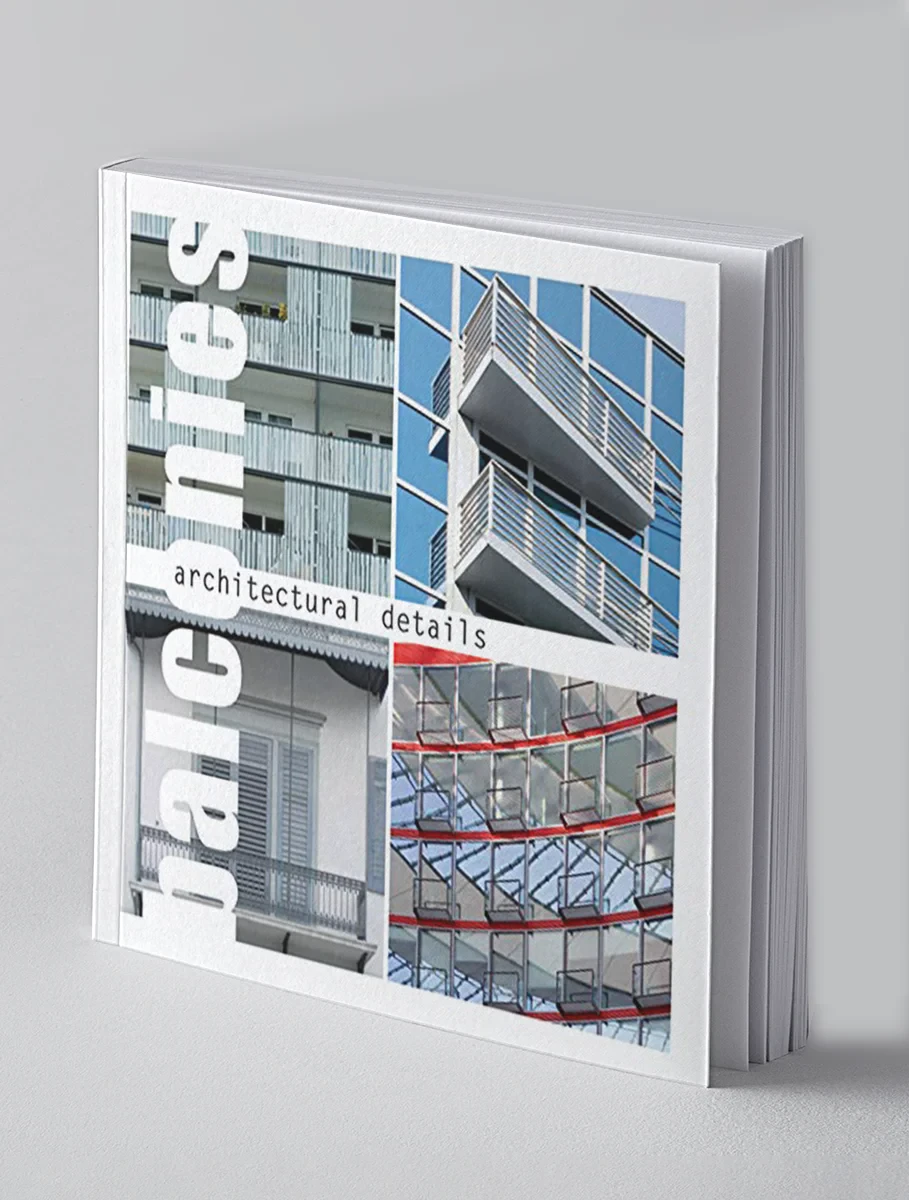 Coperta cărții "Architectural Details - Balconies" de autor necunoscut