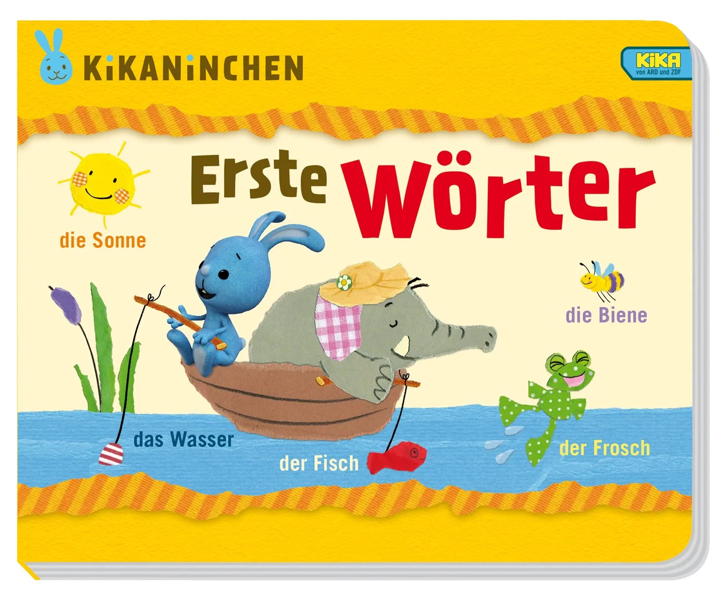 Coperta cărții "Kikaninchen Erste W�rter" de Delphin Verlag