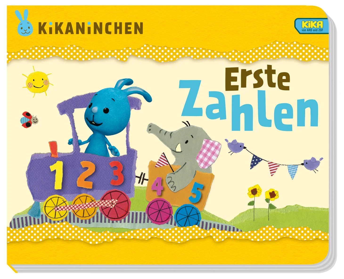 Coperta cărții "Kikaninchen Erste Zahlen" de Delphin Verlag