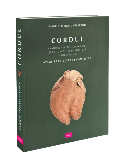 Coperta cărții "Cordul - Anatomie" de Florin Mihail Filipoiu