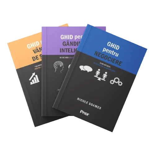 Coperta cărții "Ghid pentru vanzari de succes+Ghid pentru gandirea inteligenta+Ghid pentru negociere" de Kevin Duncan, Mark Edwards, Nicole Soames