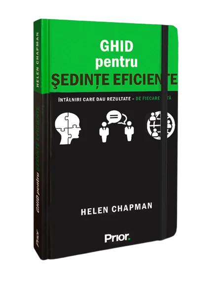 Coperta cărții "GHID pentru SEDINTE EFICIENTE" de Helen Chapman, Traducere: Nicoleta Dascălu