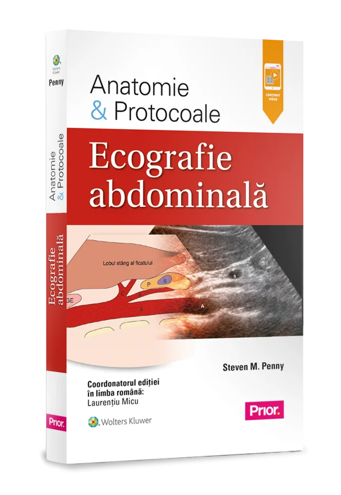 Coperta cărții "Ecografie abdominala" de Ma, Steven M. Penny, RT (R), RDMS (AB, PS, OB/GYN), Coordonatorul editiei in limba romana: Laurentiu Micu