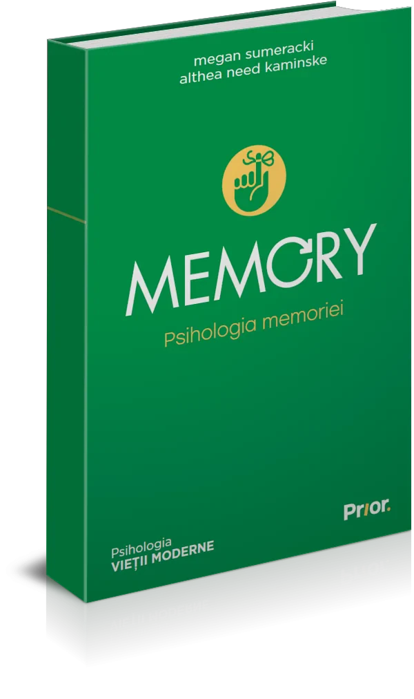 Coperta cărții "PSIHOLOGIA MEMORIEI" de Megan Sumeracki, Althea Need Kaminske