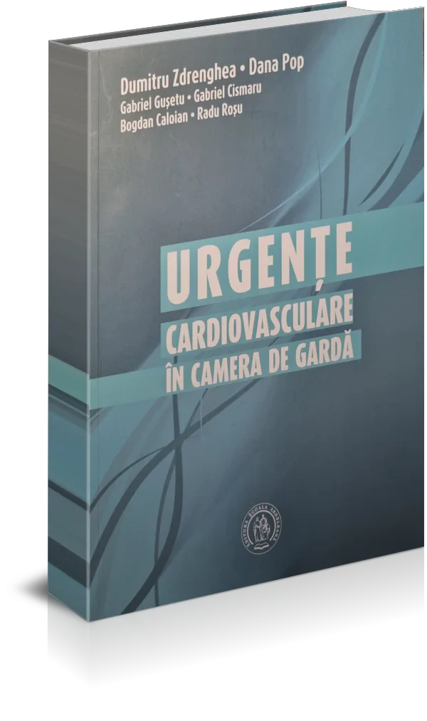 Coperta cărții "Urgente Cardiovasculare in camera de garda, editia a III-a" de Prof. Dr. Dumitru Zdrenghea