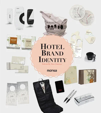 Coperta cărții "Hotel Brand Identity" de Marc Gimenez