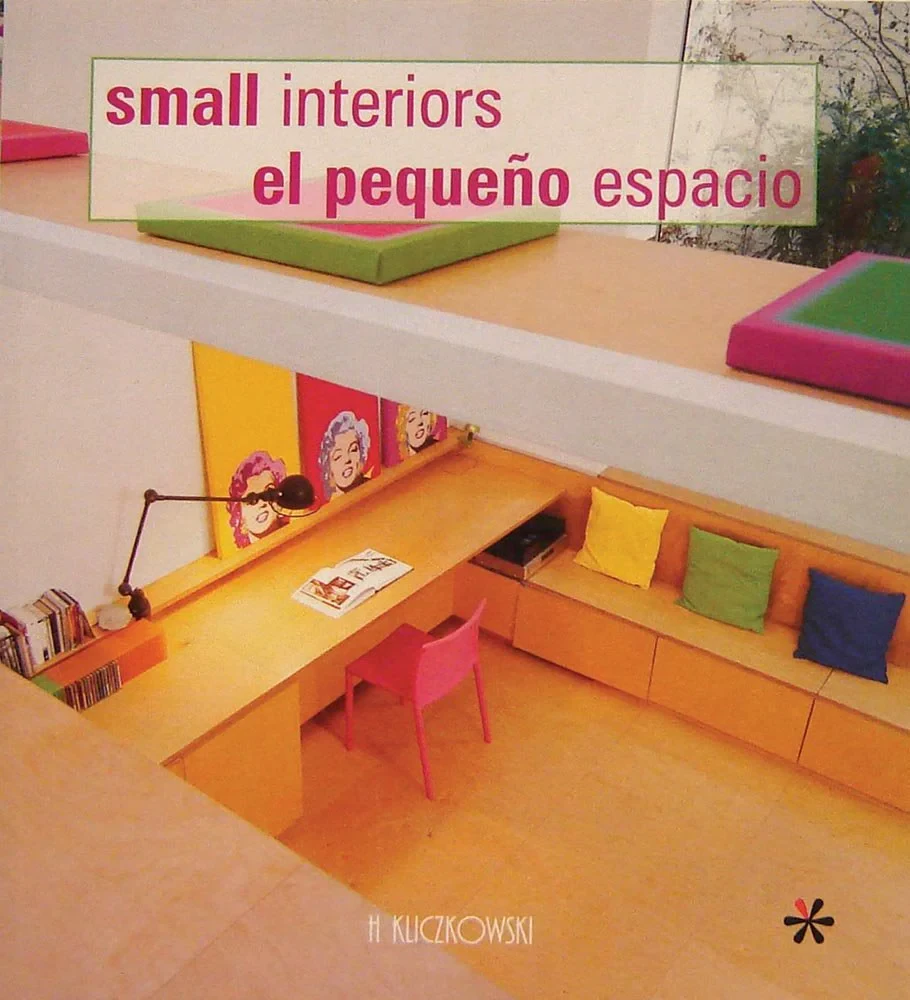 Coperta cărții "Small interiors" de Marta Serrats, Maria Cinta Marti