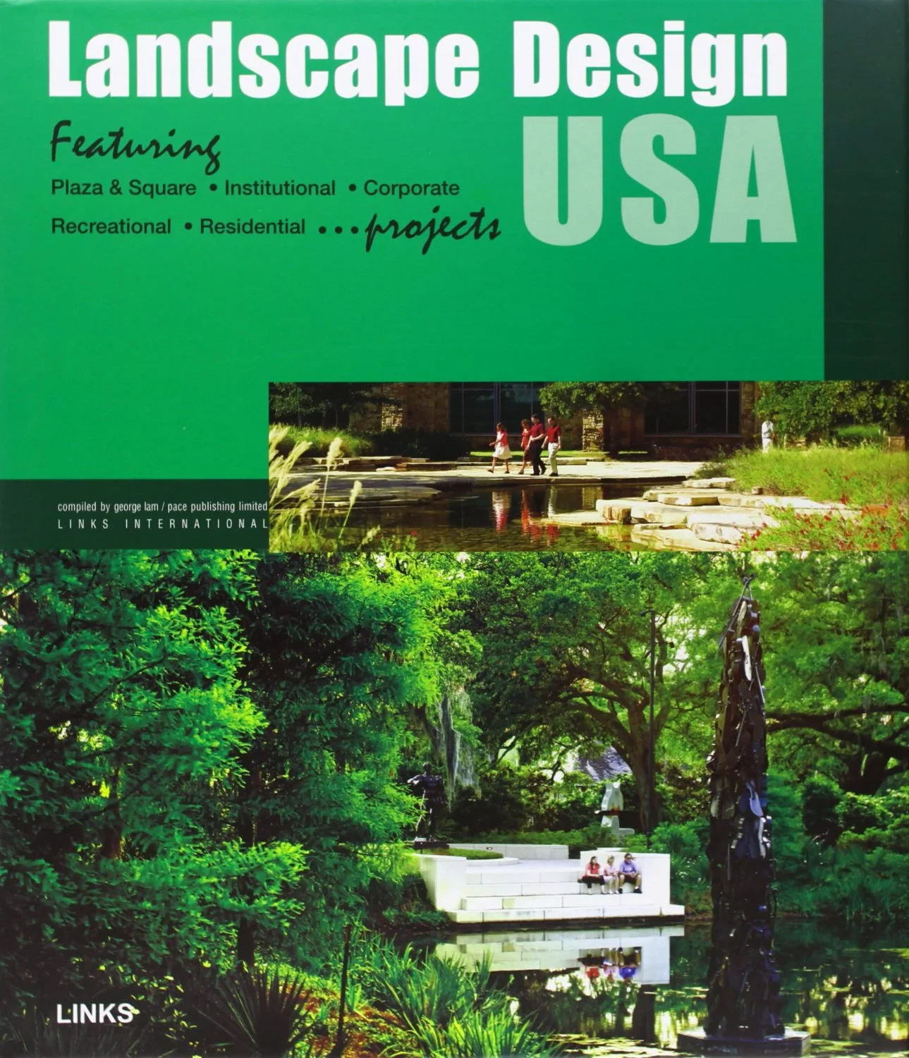 Coperta cărții "USA Landscape Design" de George Lam