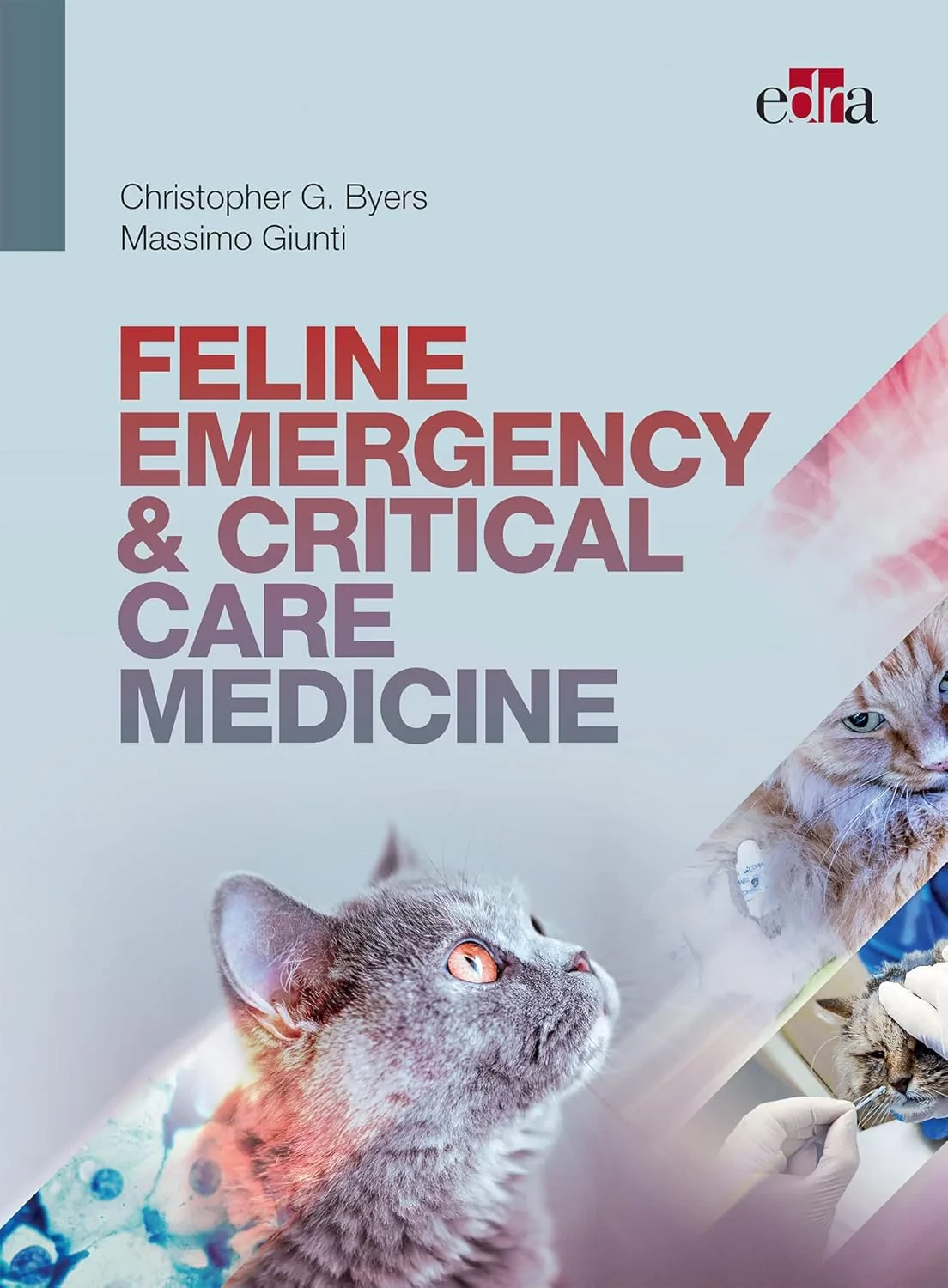 Coperta cărții "Feline Emergency &amp; Critical Care Medicine" de Christopher G. Byers, Massimo Giunti