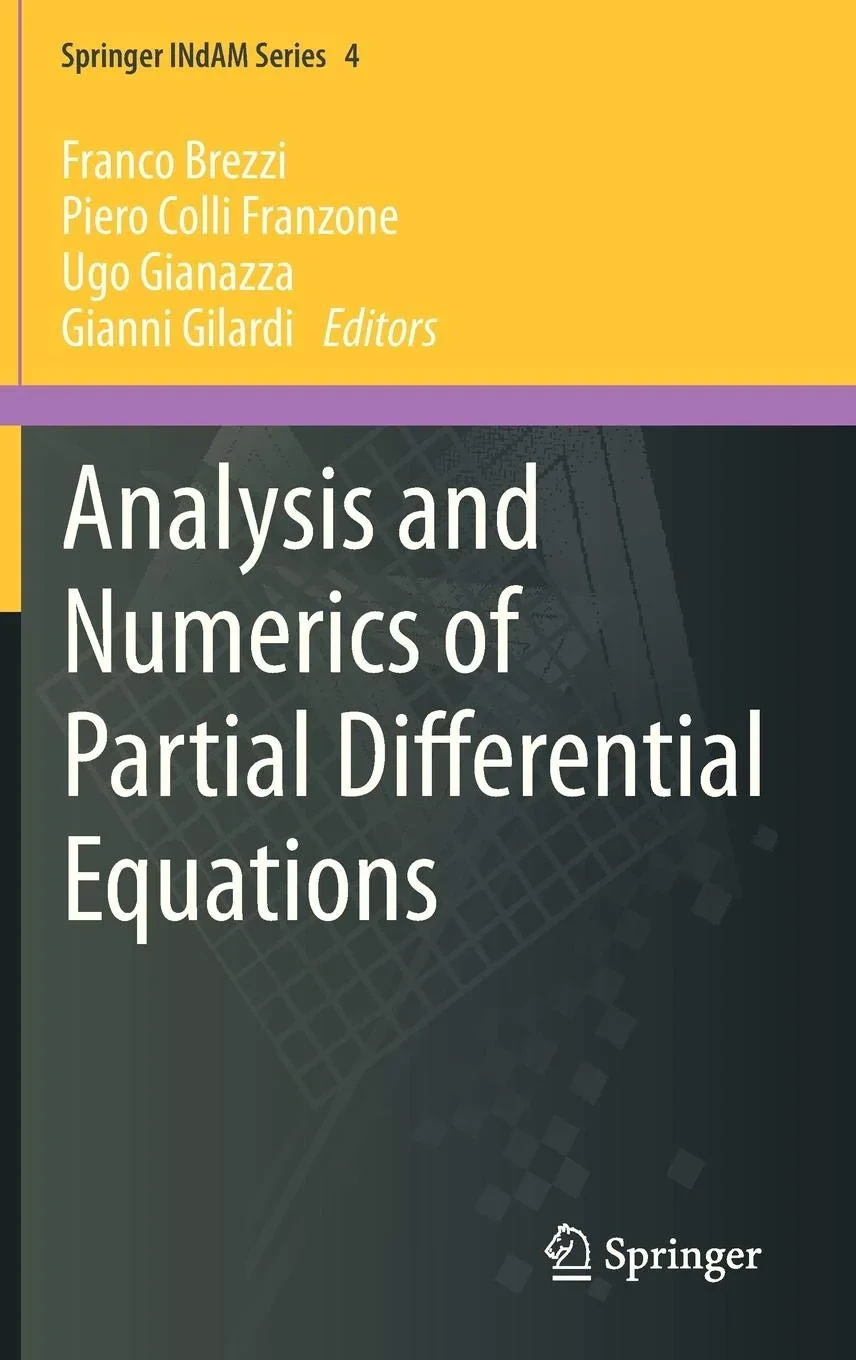 Coperta cărții "Analysis and Numerics of Partial Differential Equations" de Franco Brezzi, Piero Colli Franzone, Ugo Pietro Gianazza