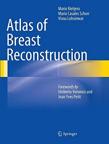 Coperta cărții "Atlas of Breast Reconstruction" de Mario Rietjens, Visnu Lohsiriwat, Mario Casales Schorr