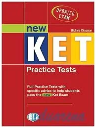 Coperta cărții "KET PracticeTests with Key + 1 Audio CD" de ELI