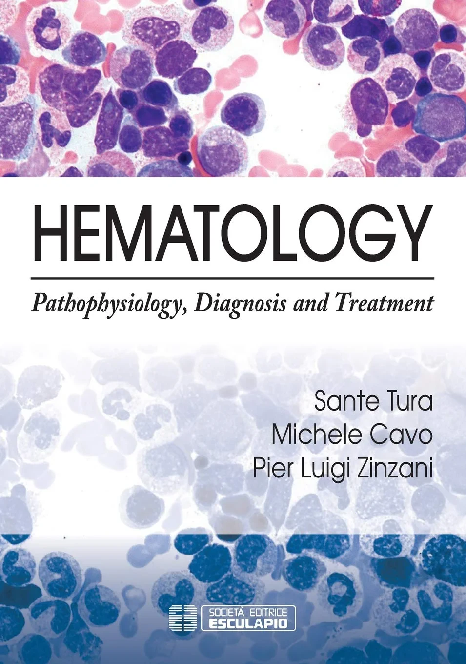 Coperta cărții "Hematology: Pathophysiology, Diagnosis and Treatment" de S. Tura, M. Cavo, P.L. Zinzani