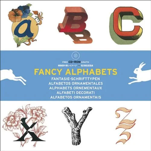 Coperta cărții "Fancy Alphabets" de Cesar Marinovici