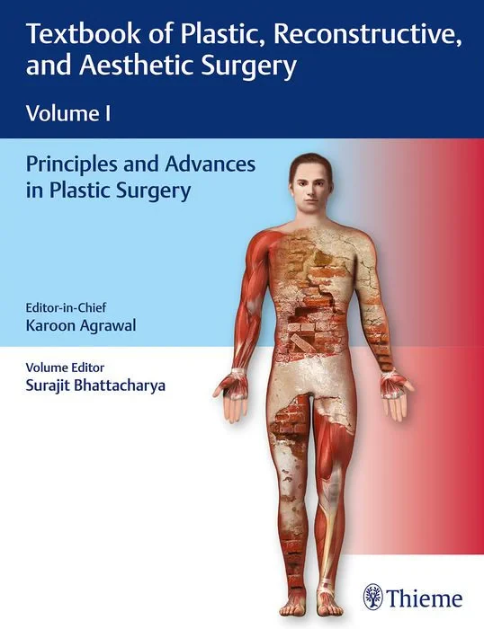 Coperta cărții "Textbook of Plastic, Reconstructive and Aesthetic Surgery (Vol. 1): Principles and Advances in Plastic Surgery " de Karoon Agrawal