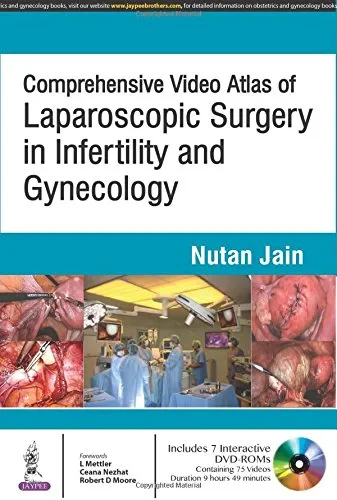 Coperta cărții "Comprehensive Video Atlas of Laparoscopic Surgery in Infertility and Gynecology" de Nutan Jain