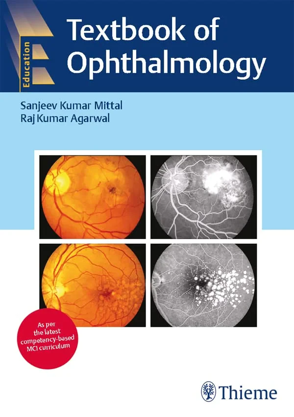 Coperta cărții "Textbook of Ophthalmology " de Sanjeev Mittal, Raj Agarwal