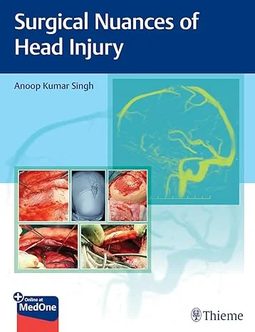 Coperta cărții "Surgical Nuances of Head Injury" de Anoop Singh