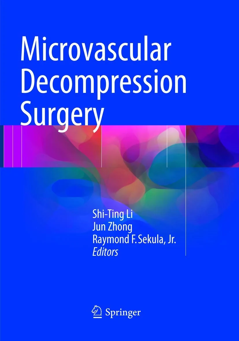 Coperta cărții "Microvascular Decompression Surgery" de Li