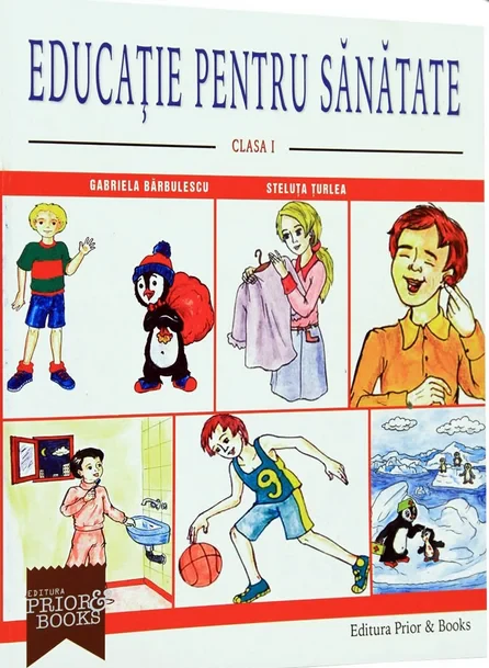 Coperta cărții "Educatie pentru sanatate - Clasa I" de Gabriela Barbulescu, Steluta Turlea