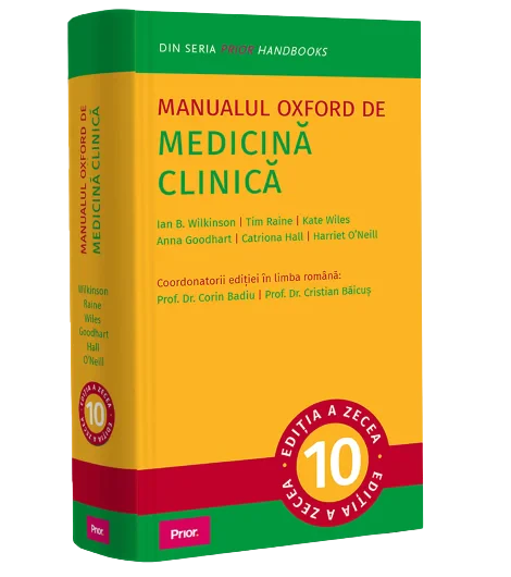 Coperta cărții "Manualul Oxford de Medicina Clinica" de Ian B. Wilkinson, Tim Raine, Kate Wiles, Anna Goodhart, Catriona Hall, Ian B. Wilkinson; Tim Raine; Kate Wiles; Anna Goodhart; Catriona Hall; Harriet Oâ&amp;#128;&amp;#153;Neill, Harriet Oâ€™Neill
