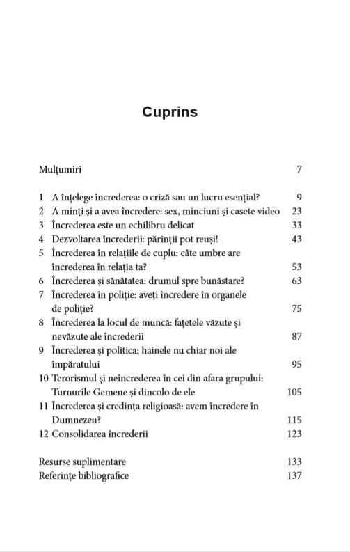 Coperta cărții "TRUST. Psihologia increderii" de Ken J. Rotenberg. Traducere: Ioana Nuțulescu