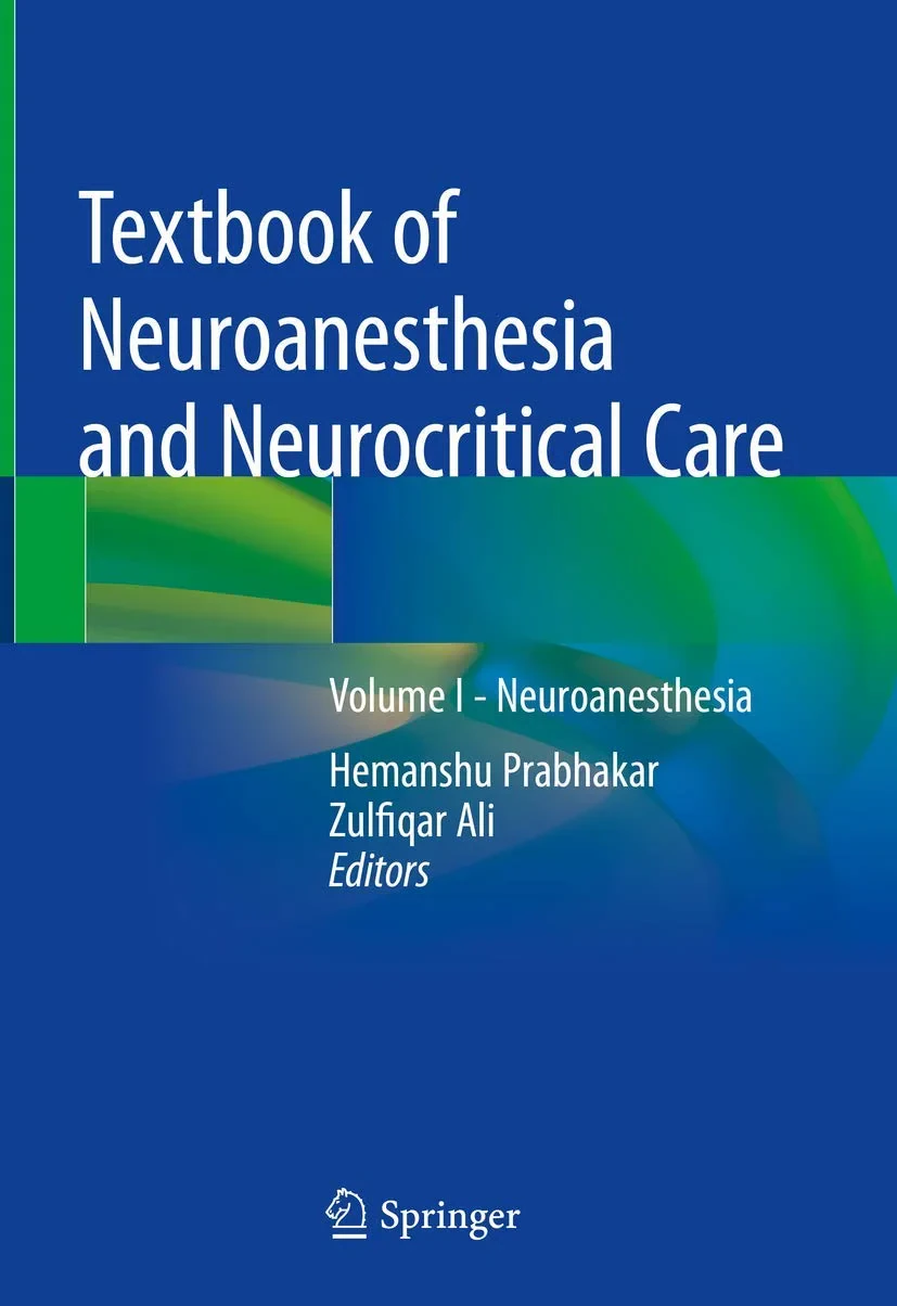 Coperta cărții "Textbook of Neuroanesthesia and Neurocritical Care" de Prabhakar