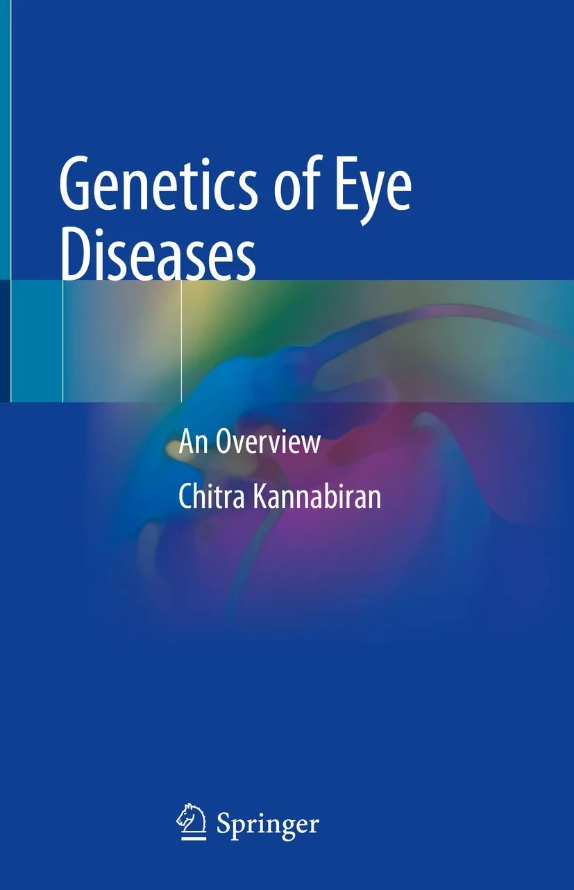 Coperta cărții "Genetics of Eye Diseases: An Overview" de Chitra Kannabiran