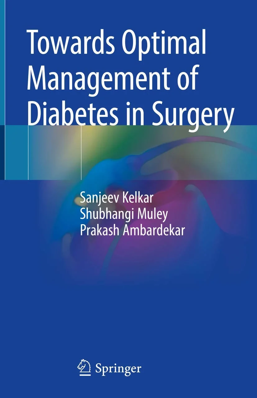 Coperta cărții "Towards Optimal Management of Diabetes in Surgery" de Kelkar