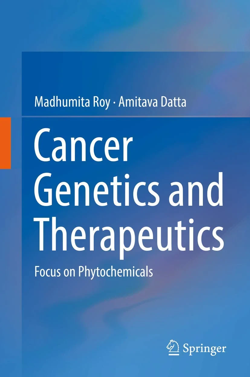 Coperta cărții "Cancer Genetics and Therapeutics" de Roy, Datta, Madhumita, Amitava