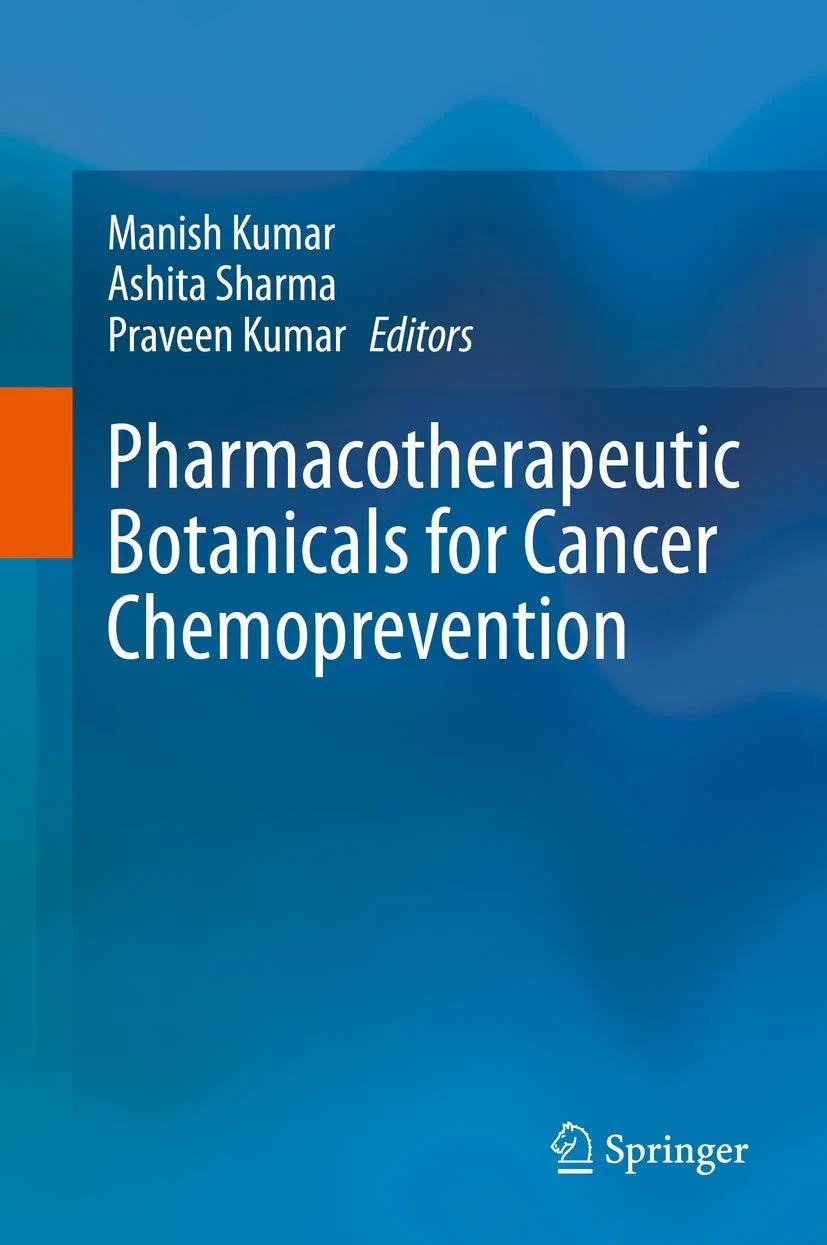 Coperta cărții "Pharmacotherapeutic Botanicals for Cancer Chemoprevention" de Kumar, Manish, Sharma, Ashita, Praveen