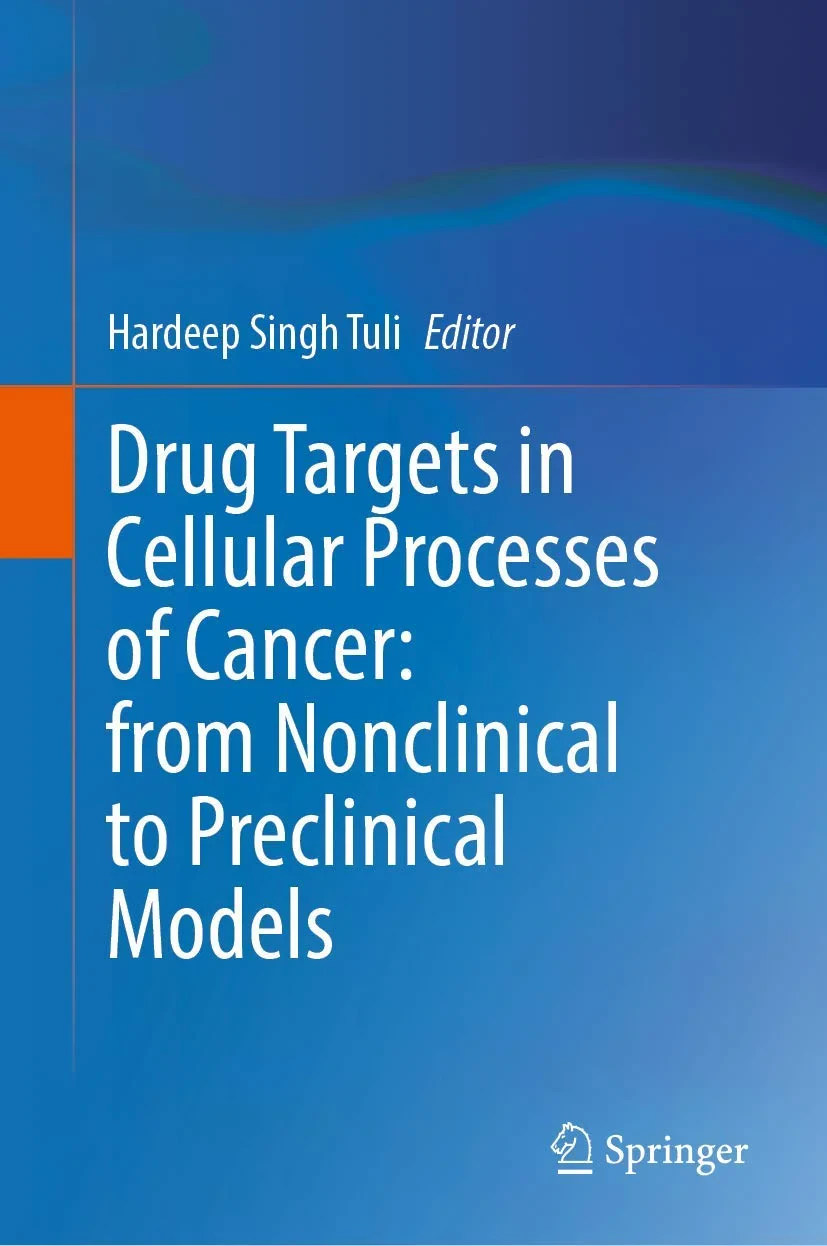 Coperta cărții "Drug Targets in Cellular Processes of Cancer: From Nonclinical to Preclinical Models" de Tuli, Hardeep Singh