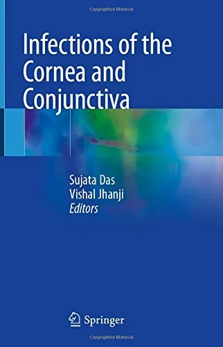 Coperta cărții "Infections of the Cornea and Conjunctiva" de Sujata Das, Vishal Jhanji