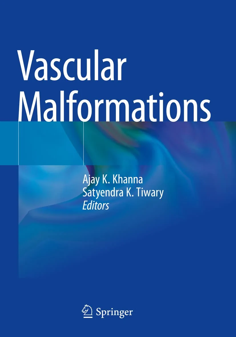 Coperta cărții "Vascular Malformations" de Ajay K. Khanna, Satyendra K. Tiwary