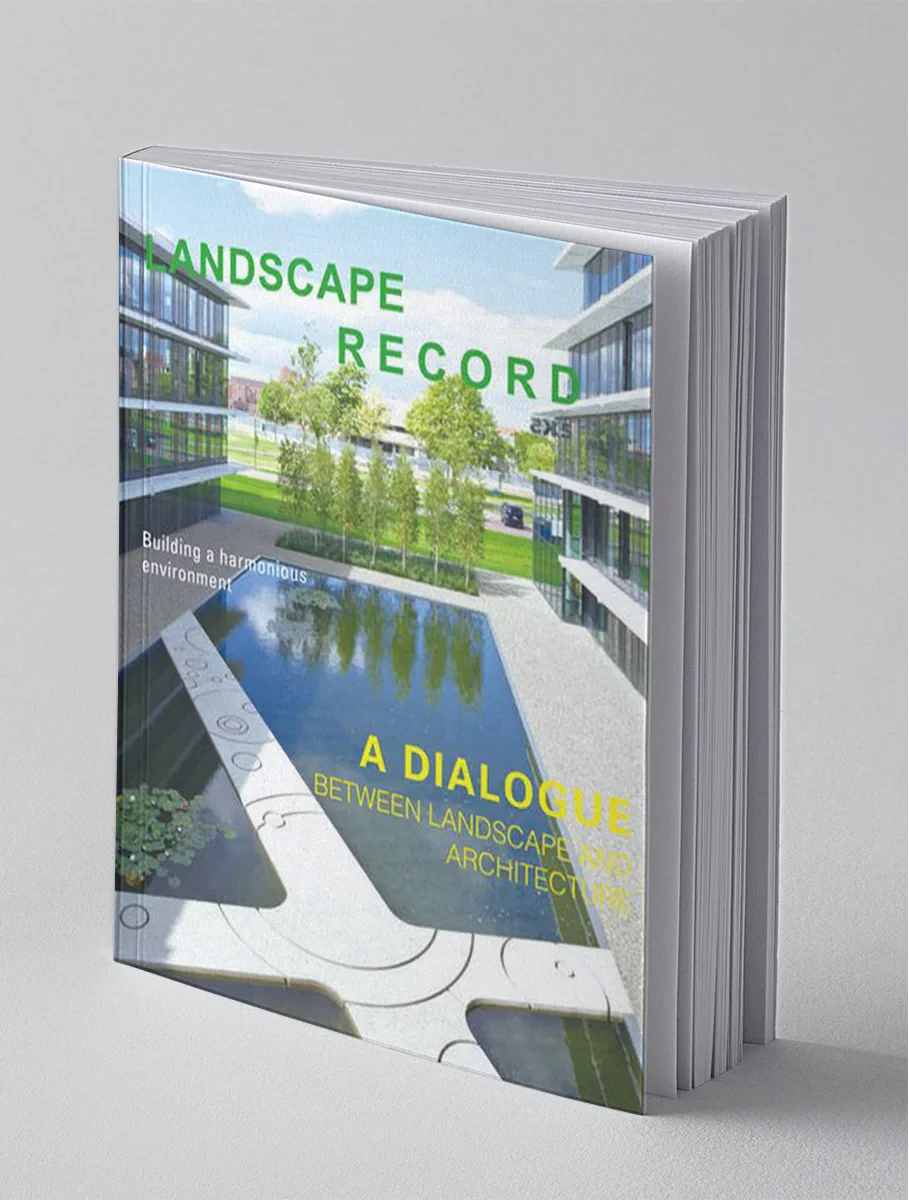 Coperta cărții "Landscape Record: A Dialog Between Landscape and Architecture" de Landscape Record Los Angeles