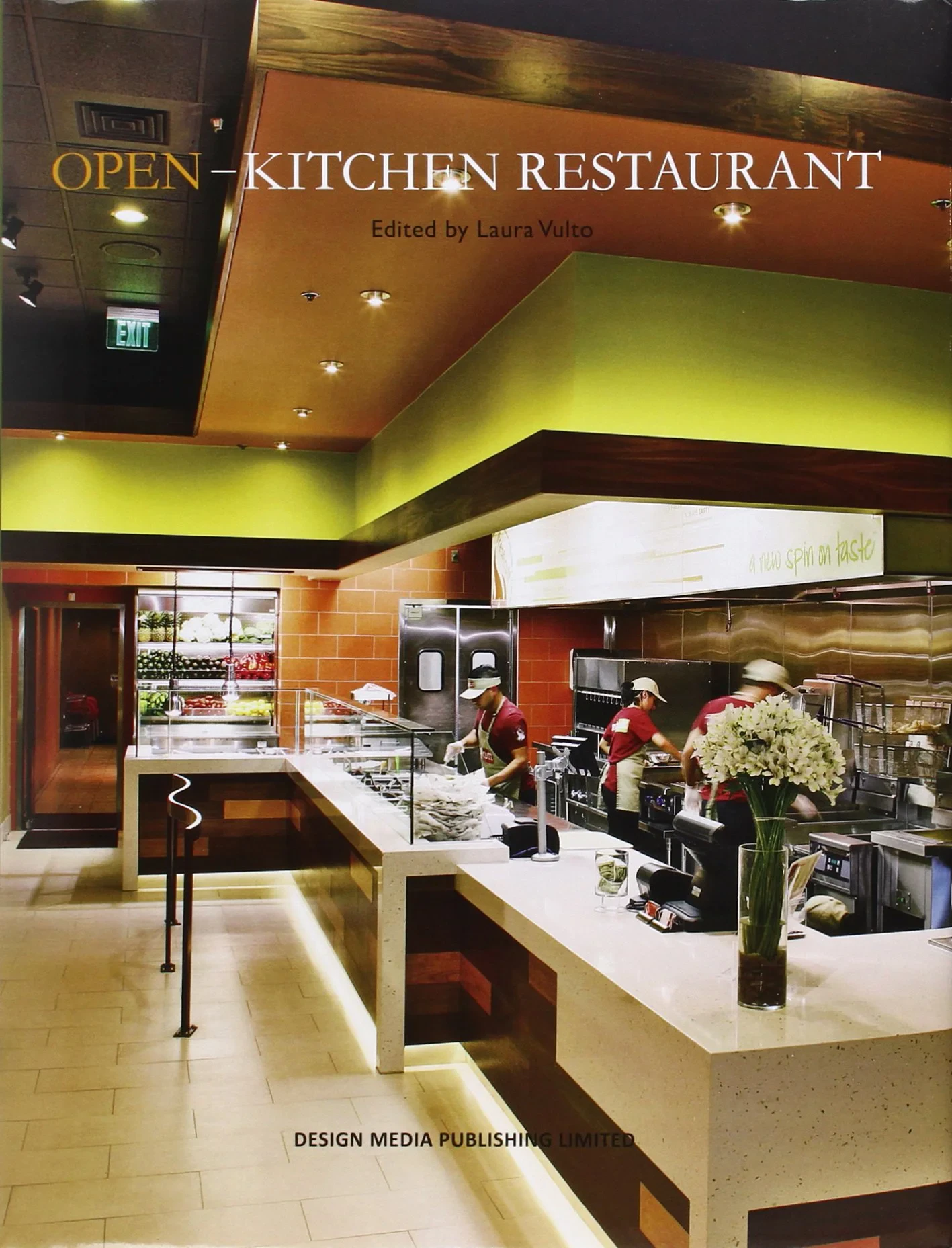 Coperta cărții "Open Kitchen Restaurant" de Laura Vulto