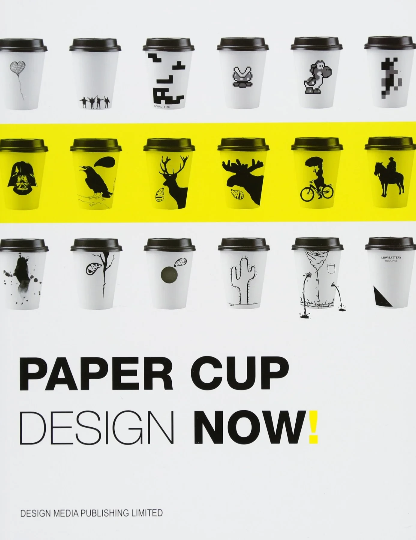 Coperta cărții "Paper Cup Design Now !" de Ewelina Bocian